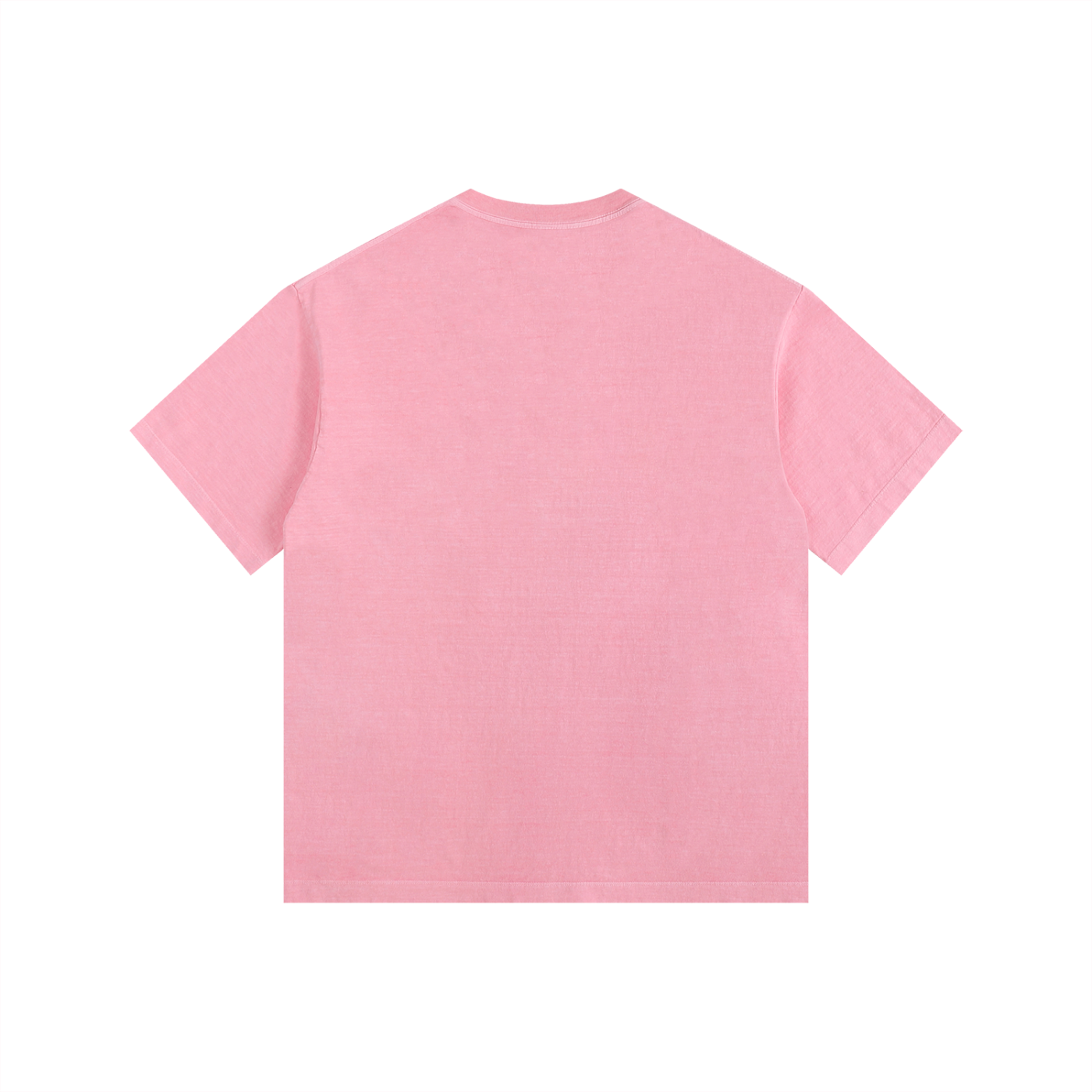 MystiManic - Vintage Washed Oversized T-Shirt - Unisex - Pink/Black