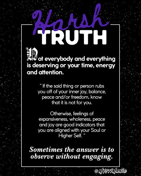 Not Everything and Everybody Deserves Your Energy!