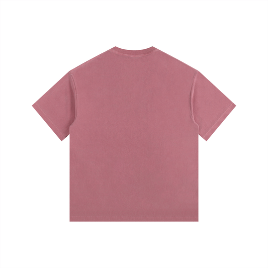 MystiManic - Vintage Washed Oversized T-Shirt - Unisex - Dusty Rose/Pink