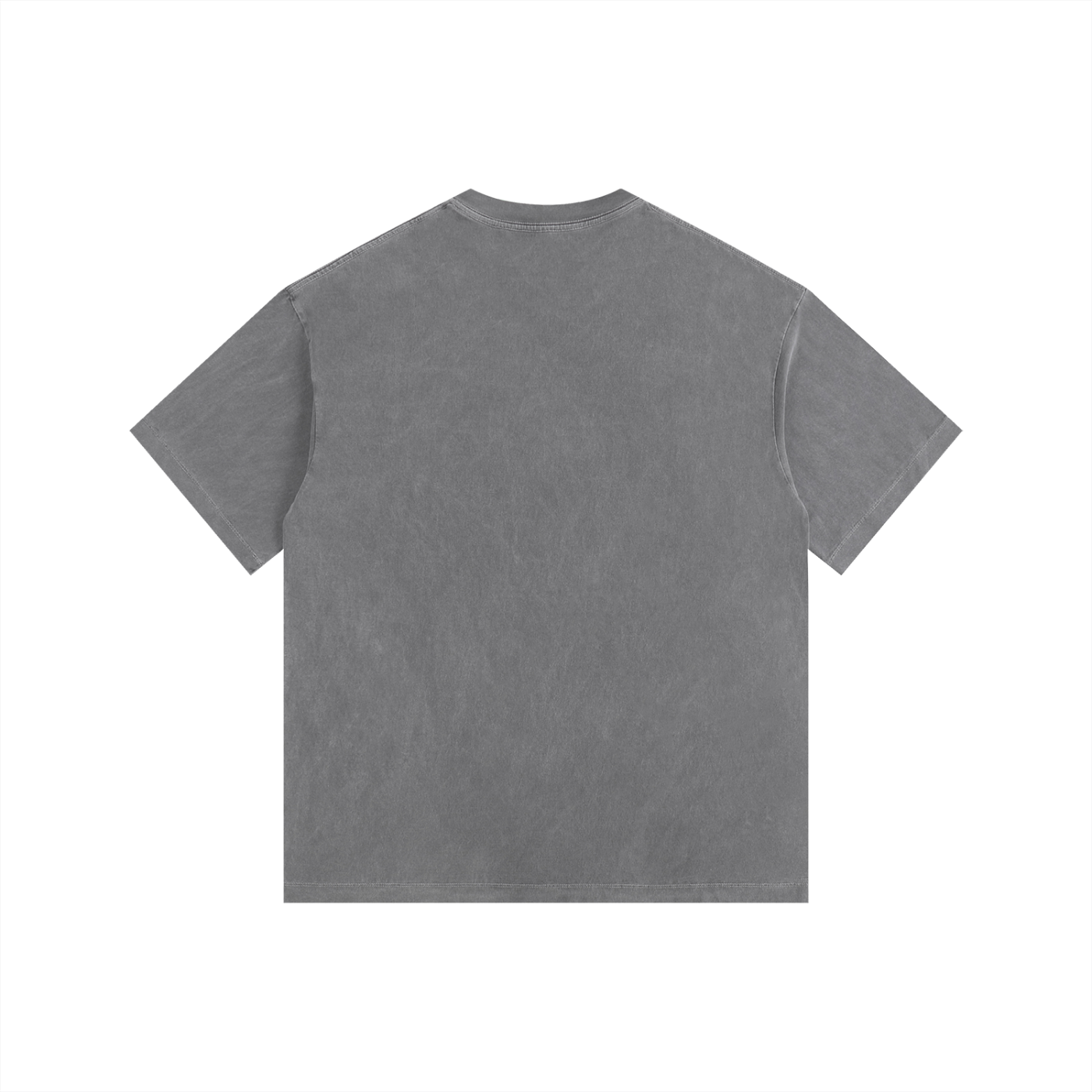 MystiManic - Vintage Washed Oversized T-Shirt - Unisex - Gray/Black