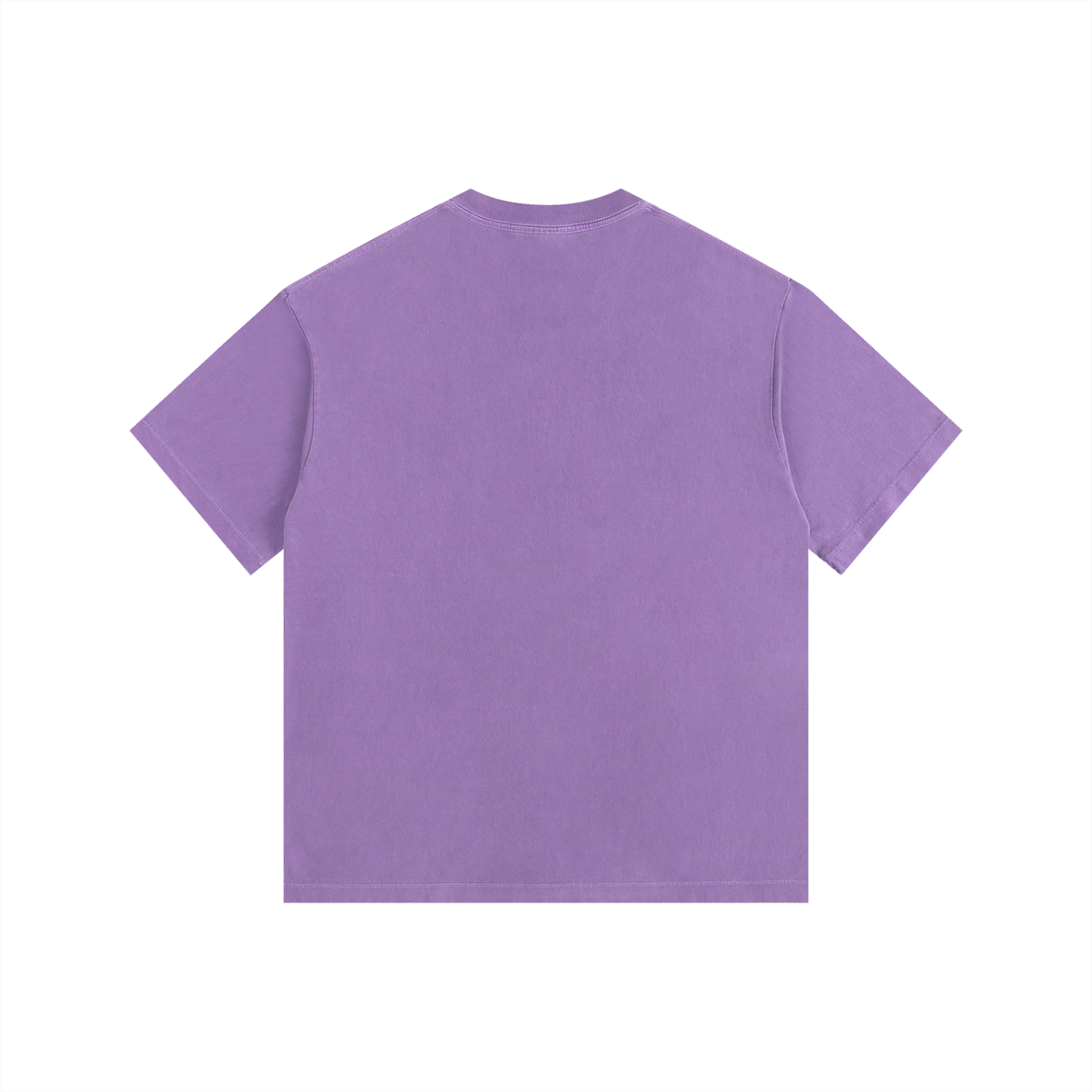 MystiManic - Vintage Washed Oversized T-Shirt - Unisex - Purple/Black
